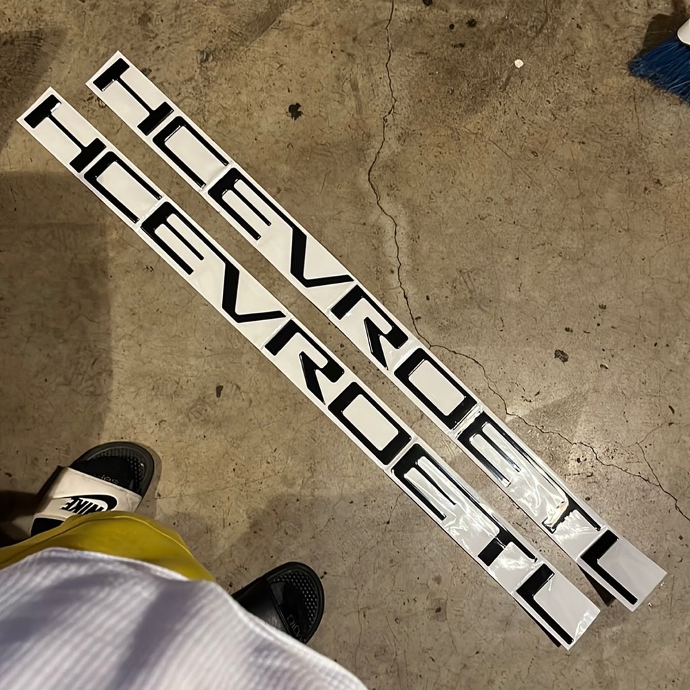 Auto decals